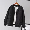 Solid Color Ladies Short Baseball Jacket 2023 New Korean Spring Casual White Jacket Top Female Cardigan Zipper Jackets Fashion 3