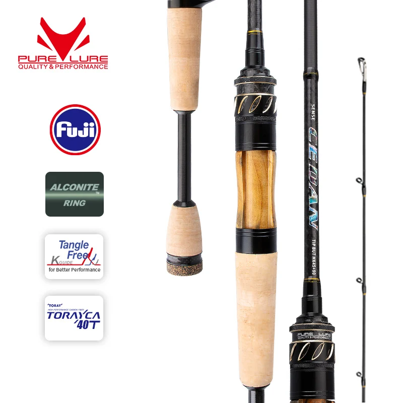 Purelure Casting Rod Carbon | Casting Travel Fishing Rod