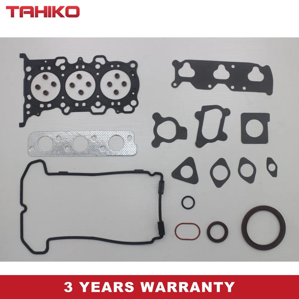 K6A Engine Full Head gasket set fit for Suzuki Wagon R+ KEI 12V ALTO GF HA25 HA35 0.7L 1998- 50272200 11402-78838 1140278838 VRS