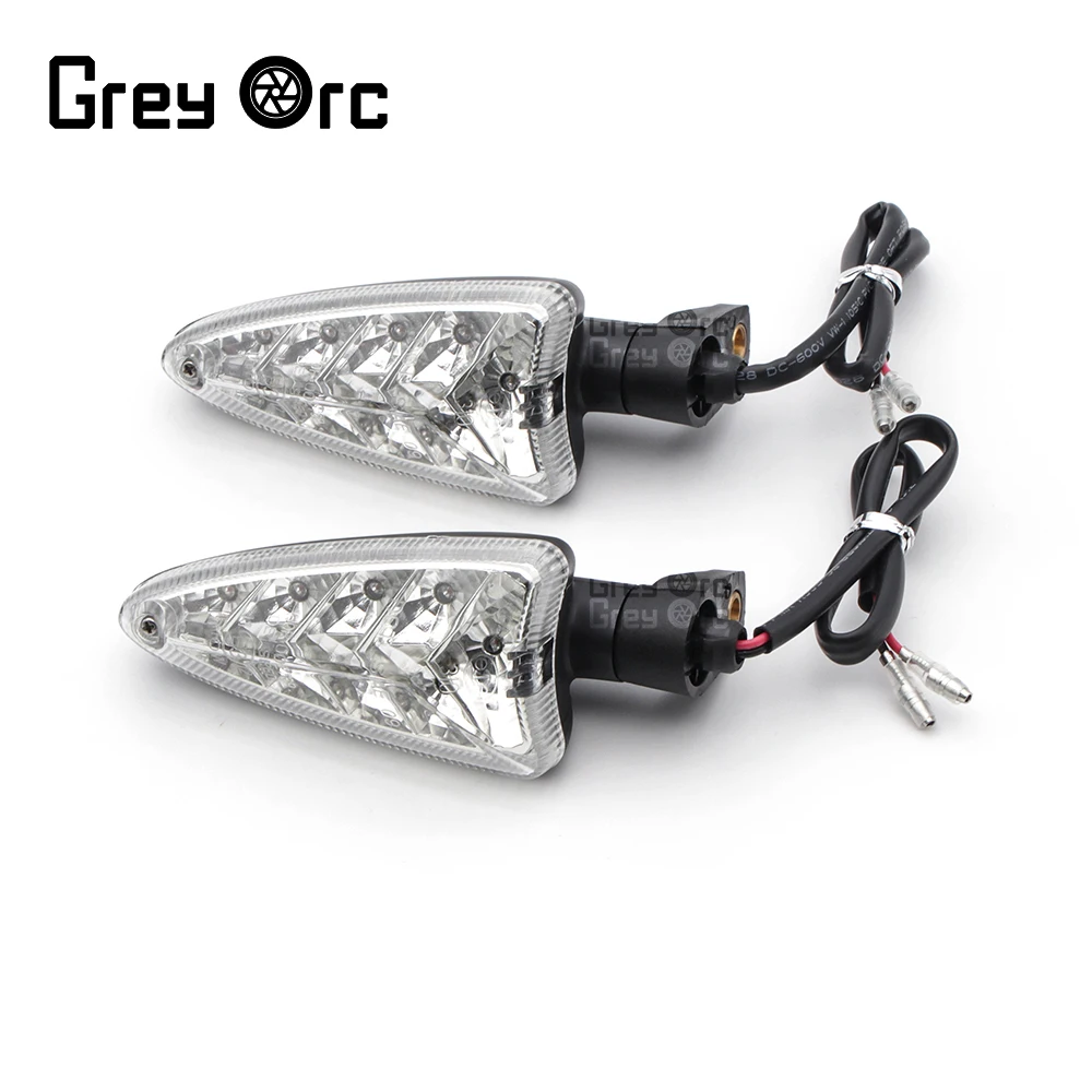 

LED Turn Signal Light For Bmw R1200 R1200GS R1200R S1000RR K1200R 2012 2013 2 Wires 230mm Flashing Indicator Blinker Lamp