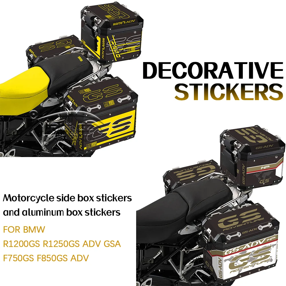 Trunk Sticker R1200gs For BMW R1250GS F850GS R1200GS Aluminum Box Motorcycle New Trunk ...