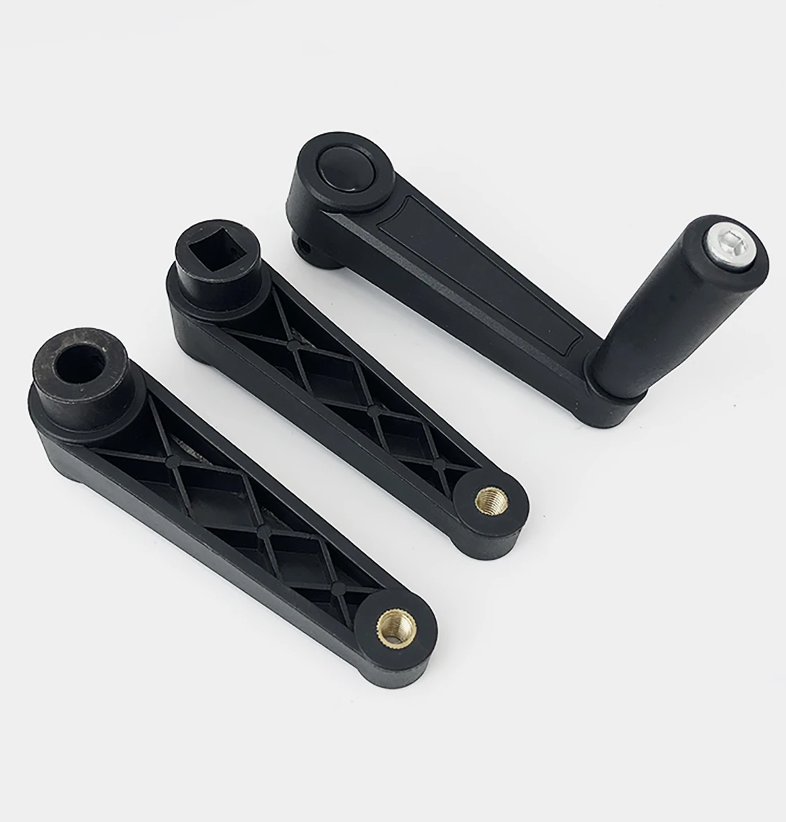 1Pcs Length 63160mm Round Hole/square Hole Mounting Nonfoldable Crank