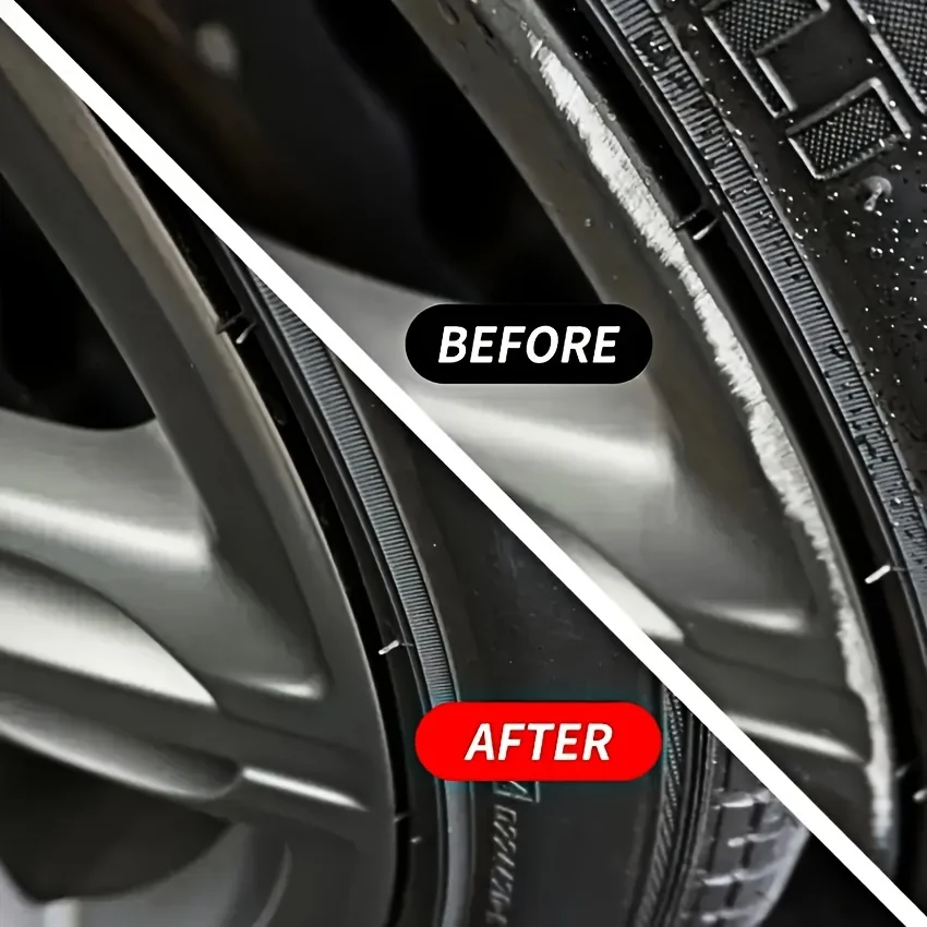 Alloy Wheel Repair Kit 100ml-Quick-Dry Scratch & Corrosion Defense for Metal Rims Restoration with Brake Dust Shield Gel