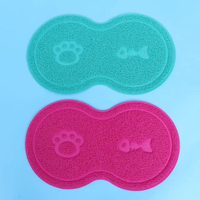 PVC Rose Red Cat Litter Mat Non-Slip Pet Dog Cat Puppy Dish Bowl Food Water Placemat Absorbs Dirt Sand Paw Pet Mat PVC Rose Red Cat Litter Mat Non-Slip Pet Dog Cat Puppy Dish Bowl Food Water Placemat Absorbs Dirt Sand Paw Pet Mat