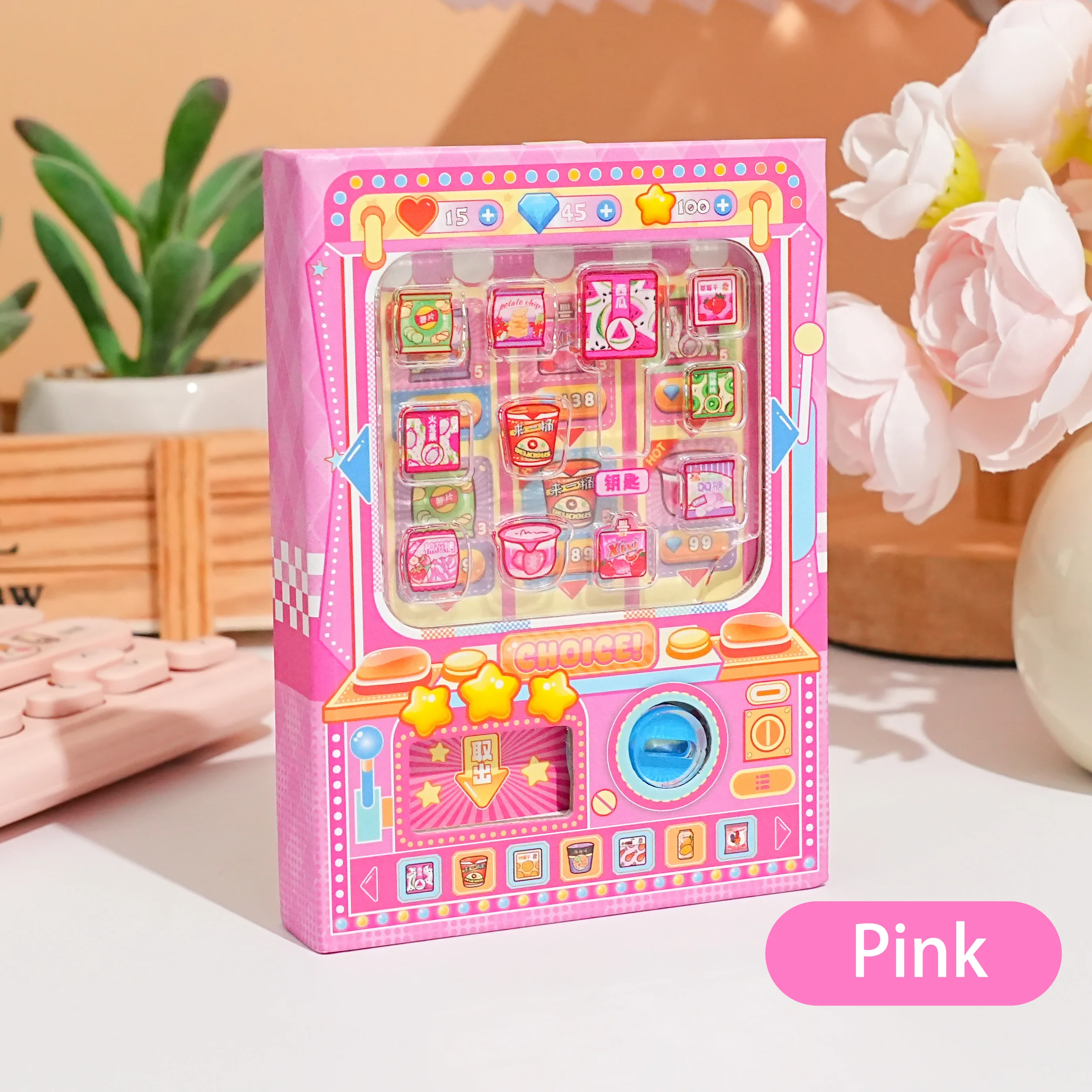 Portable Pocket-Sized Colorful Snack-Themed Notebook with High Aesthetic Appeal