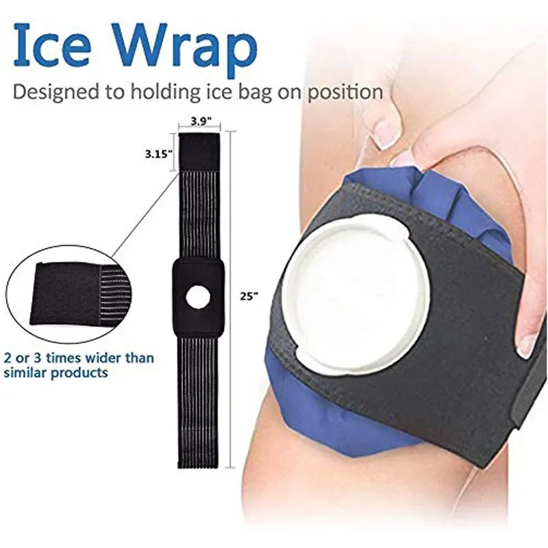 

Professional Ice Bag Bandage with Reusable Ice Bag Pack for Arm Calf Knee Ankle Shoulder Neck Sprained Hot and Cold Compress