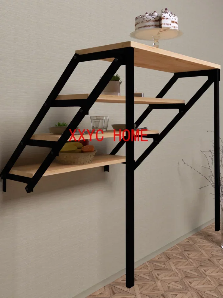 

Настенная Складная Выдвижная полка, обеденный стол, выдвижной балкон, мебель для дома, кухни, столы, «сделай сам», оборудование, набор для кофе