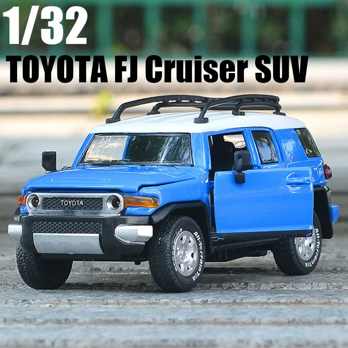 

High Simulation 1:32 TOYOTA FJ Cruiser Alloy SUV Diecast Model Car Toy Metal Vehicle Toys For Kids Gifts Free Shipping