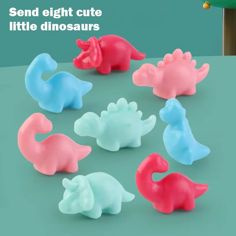 Gashapon Toys Doll Mini Dinosaur Machine Kids Operated Play Game Mini Claw Catch Toy Crane Doll Machines Children Birthday Gifts 4