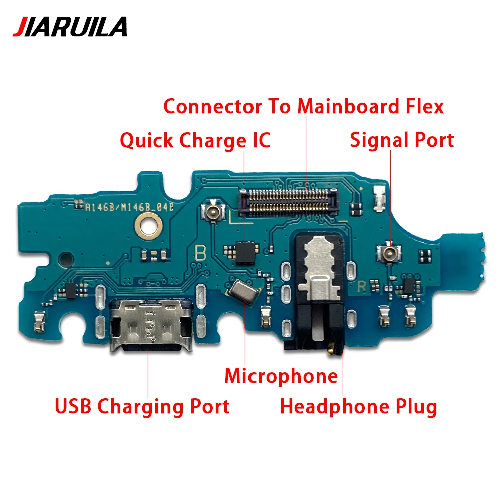 Enhanced USB Charger Dock Connector Board with Micro Charging Port Flex Cable
