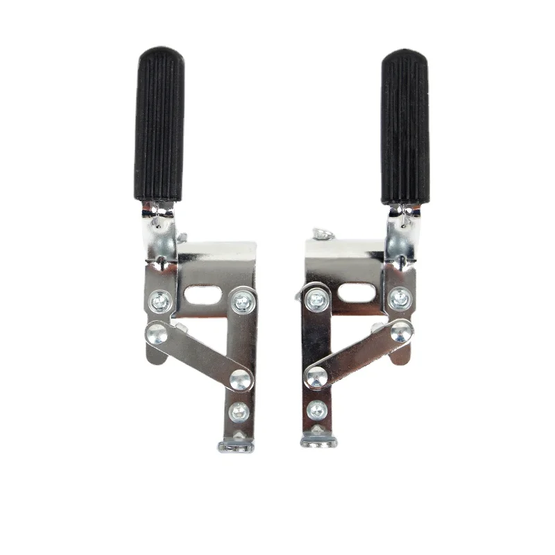 Wheelchair accessories-Complete brake handbrake-Side up and down parking brake line screw fixation disabled car pushers