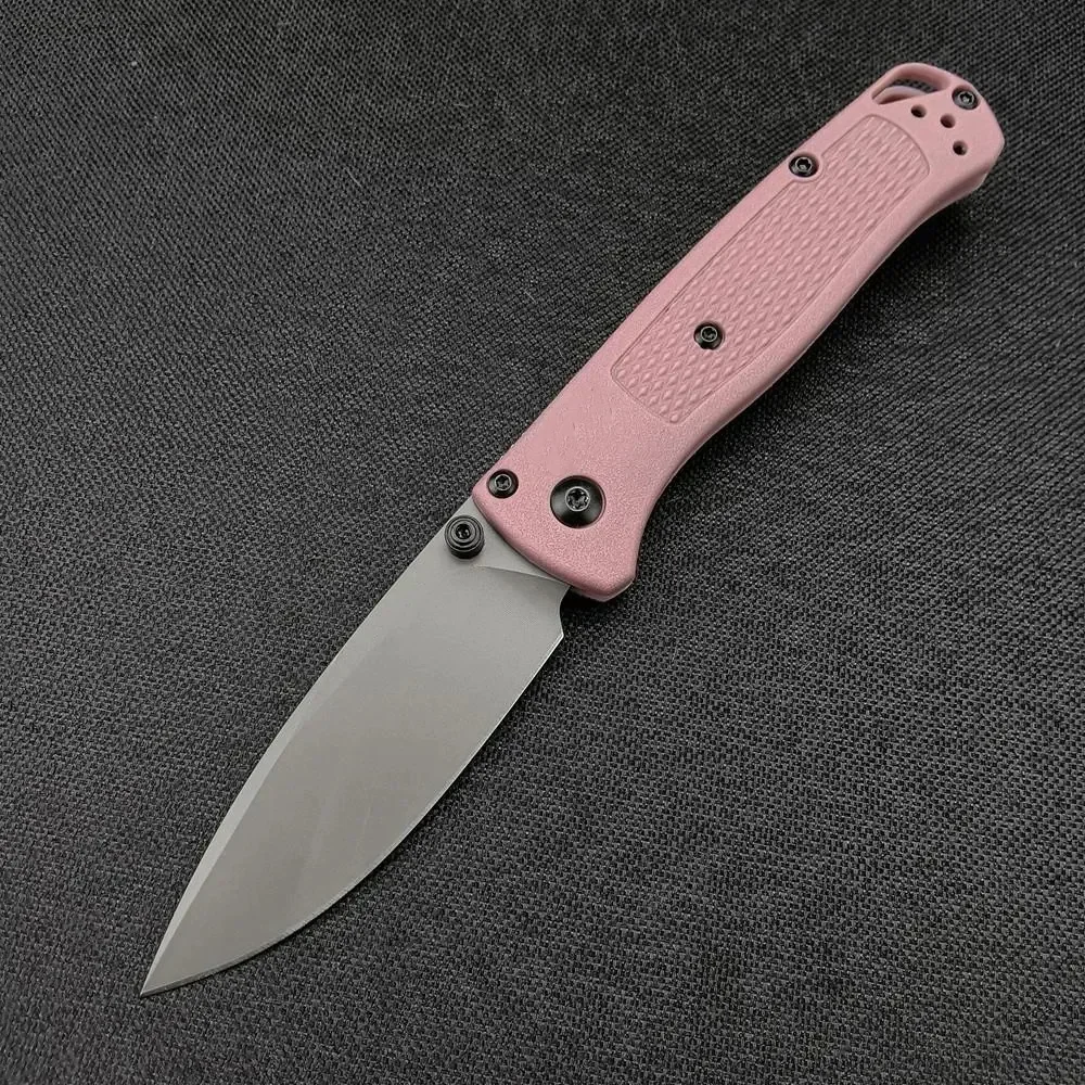 gray pink handle
