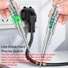 FINDAMAZE Electric Alert Tester Volt Test Pen Voltage Detector Electroprobe Home Electricity Tools Circuit Tester Plastic Handle 3