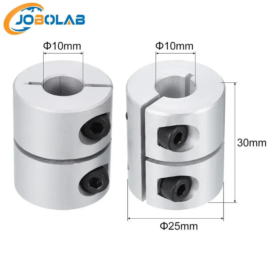 1-10pcs 3D Printer T8 Lead Screw Rigid Shaft Coupler Clamp Stepper Servo Motor Coupling D20L25 5x8 for Ender 3 Ender 5 Sapphire image 2
