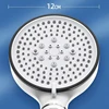 5 Modes High Pressure Shower Head Anti Limestone Filter Hygienic Remove Calcario Shower with Holder and Hose Bath Accessories 2
