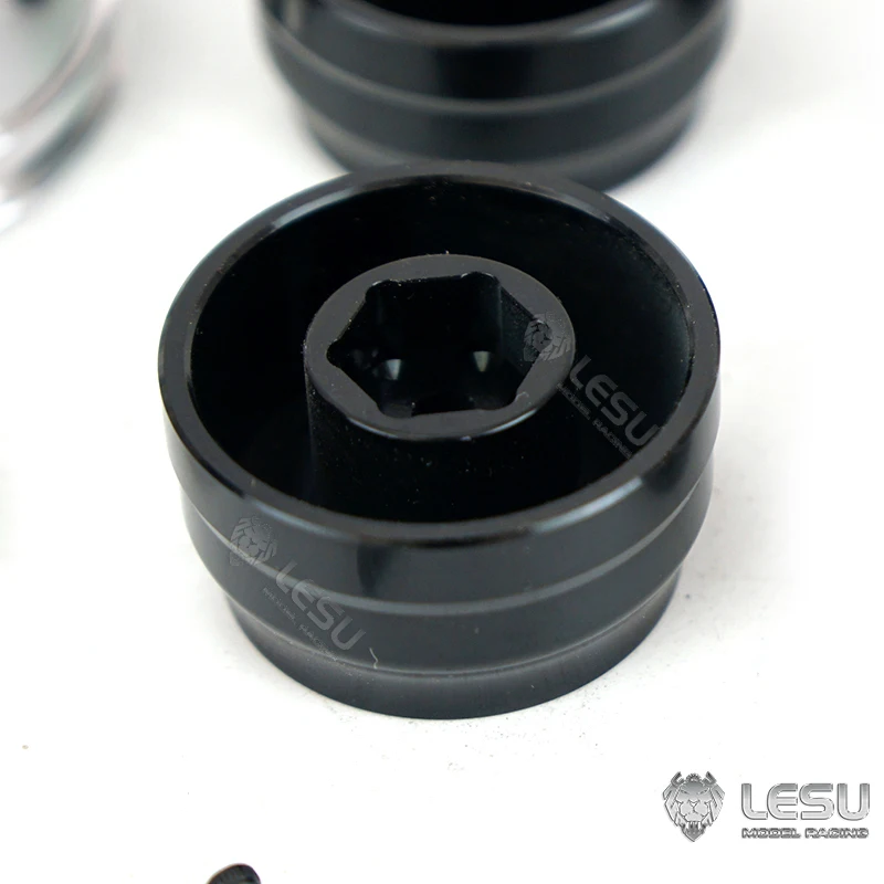 LESU Hexagon Brake Metall-Vorderradnabenteile für 1/14 Tamiyaya RC Truck Car Model Outdoor-Spielzeug TH20216 – Detail 6