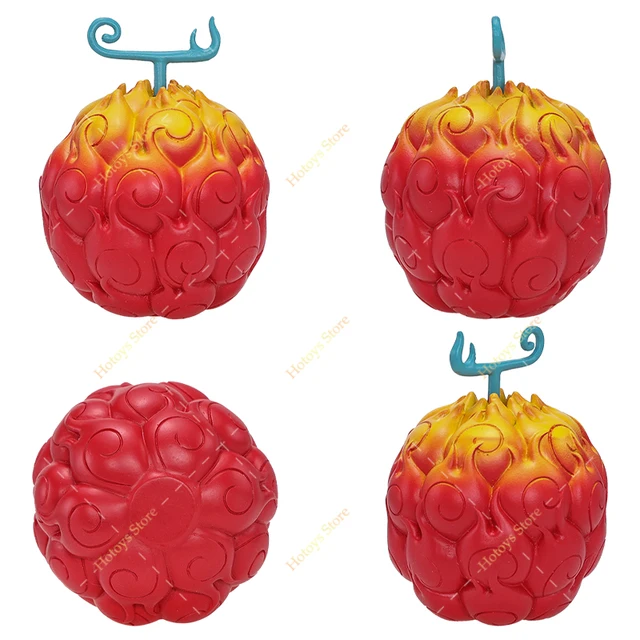 One Piece Devil Fruit GK Gum-Gum Fruit Lava-Lava Fruit Flame-Flame Fruit  Flower-Flower Fruit No Mi Transparent Model Doll Toys - AliExpress