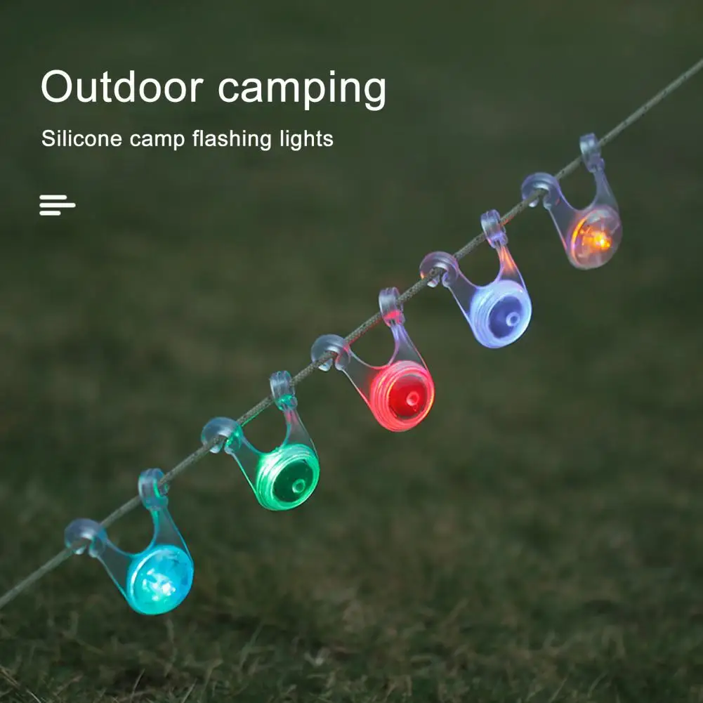 Camp Safety Warning Lights Waterproof Hanging Bicycle Tail Light Camping Tent Flashing Lights camping equipment 캠핑용품
