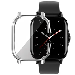 Durable Protective Cover for Smart Watch with Full Screen Protection Sleeve (Silver)
