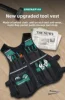 Professional Electrician Tool Vest with Multiple Pockets, Wearable Tool Bag for Electricians and Woodworkers 5