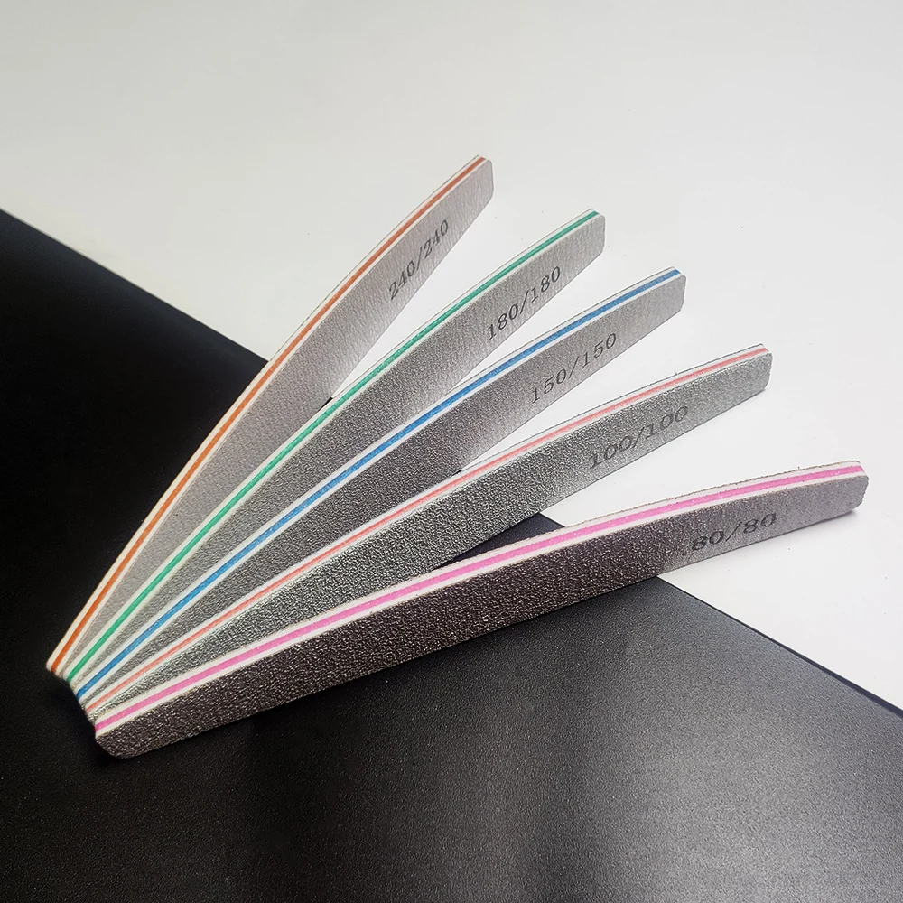 5pcs Double-Sided Nail Files
