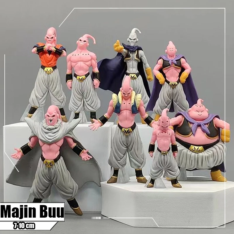 SeekFunning Dragon Ball Z Action Figure, Majin Buu PVC Figure Collectible  for Anime Lovers 