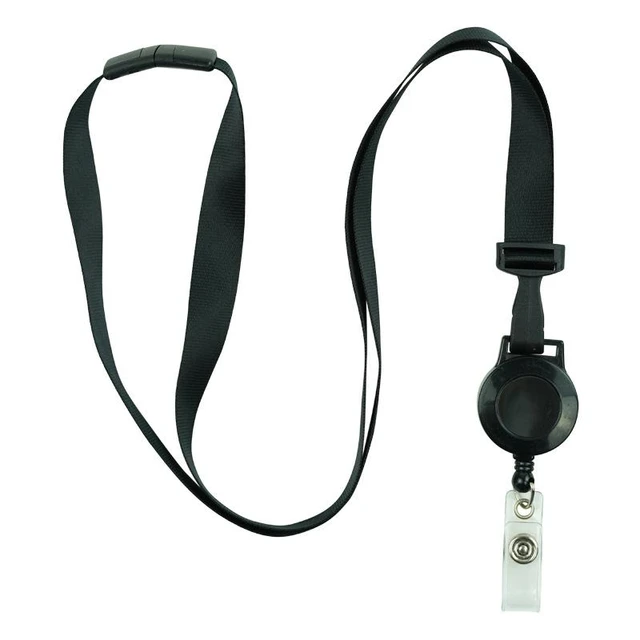 Retractable Lanyard with Badge Reel Neck Strap for ID Card
