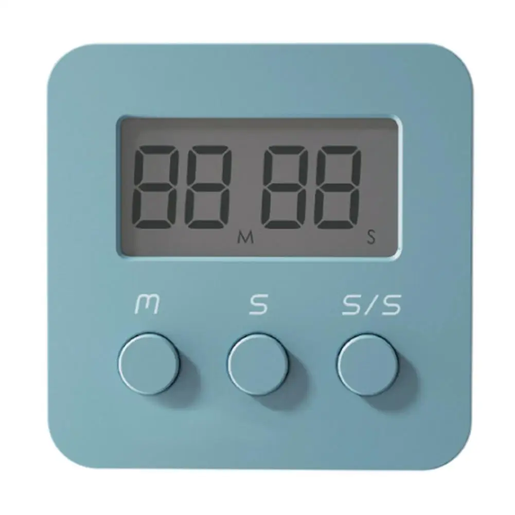 

Digital Timer Digits Countdown Kitchen Timer Loud Alarm Timer With LCD Display Speaker Counter for Cooking Game Exercise Office