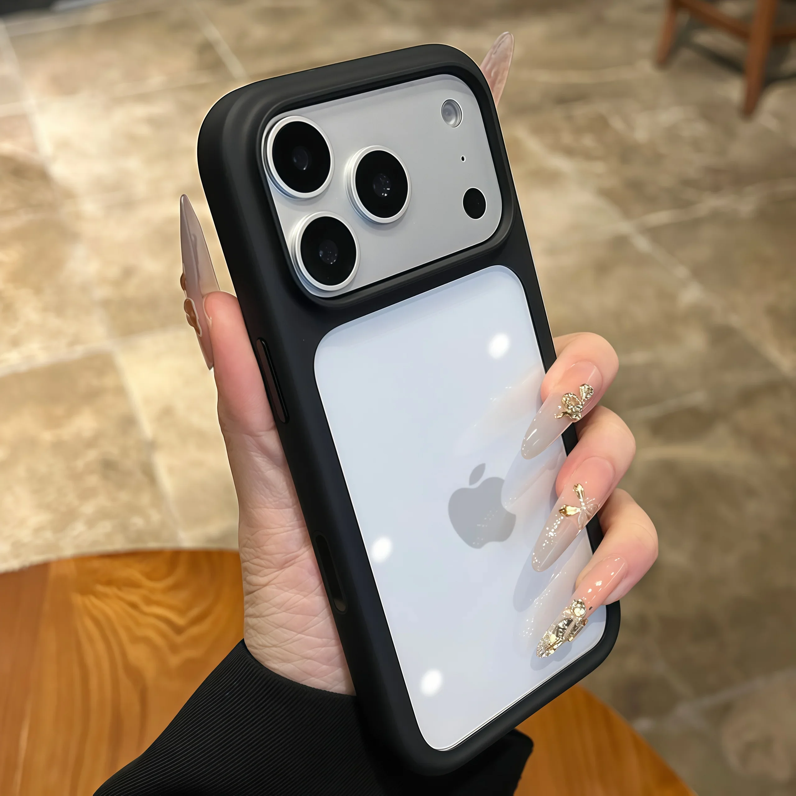 Advanced Silicone Soft Edge Transparent Shockproof Phone Cover Gift