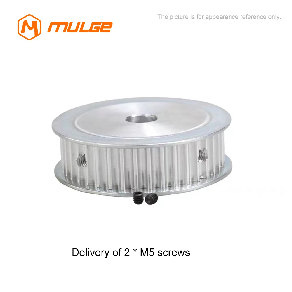 HTD5M 타이밍 도르래, 42T, 46T, 52T, 54T, 58T, 톱니 AF 타입 보어, 벨트 너비 15mm, 8mm, 10mm, 12mm, 14mm, 15mm, 19mm, 20mm 3D 인쇄 부품, 2
