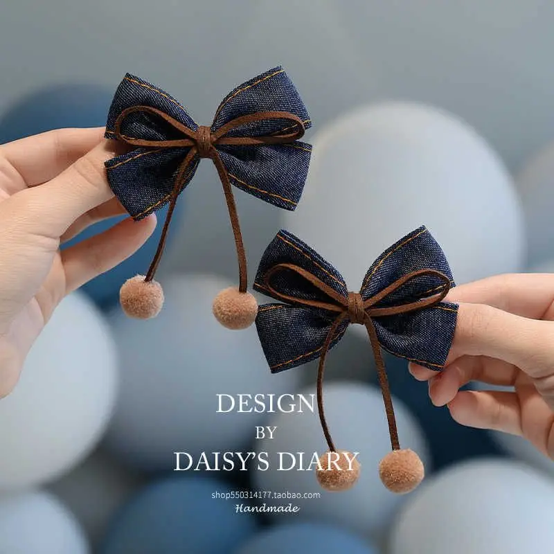 1/2 stücke Cowboy Schmetterling Paar Clip kinder Haar Clip frauen Neue Clip Haar Zubehör Haar Clip Kopfbedeckungen – Detail 6