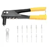380/200/120/60pcs Heavy Duty Riveter Gun Set Hand Riveter Set Blind Rivet Pliers Gun DIY Rivets Nut Automotive Tools 3