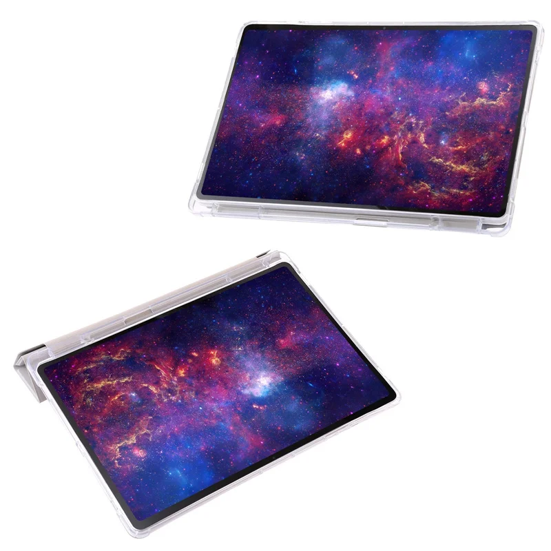 Clear Acrylic Smart Cover with Pen Holder