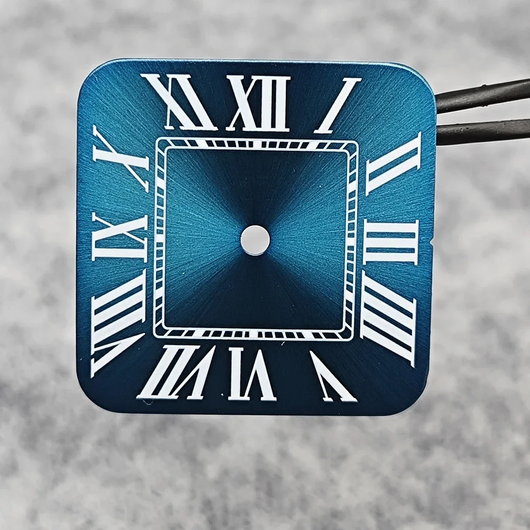Square Roman Numeral Watch Dial with Needle Set - New Watch Accessories