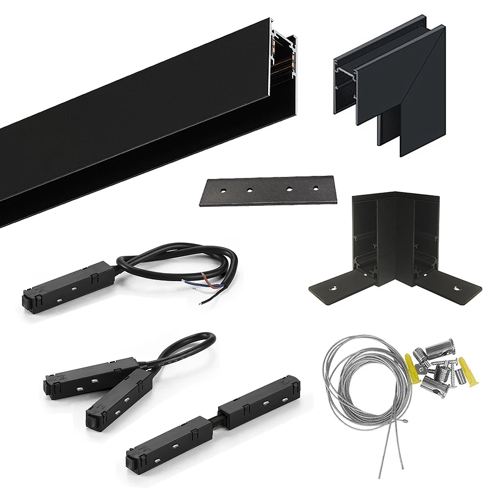 Magnetic-Track-Surface-Mounted-Magnet-Rail-1-5m-Hanging-Ceiling-Suspend ...