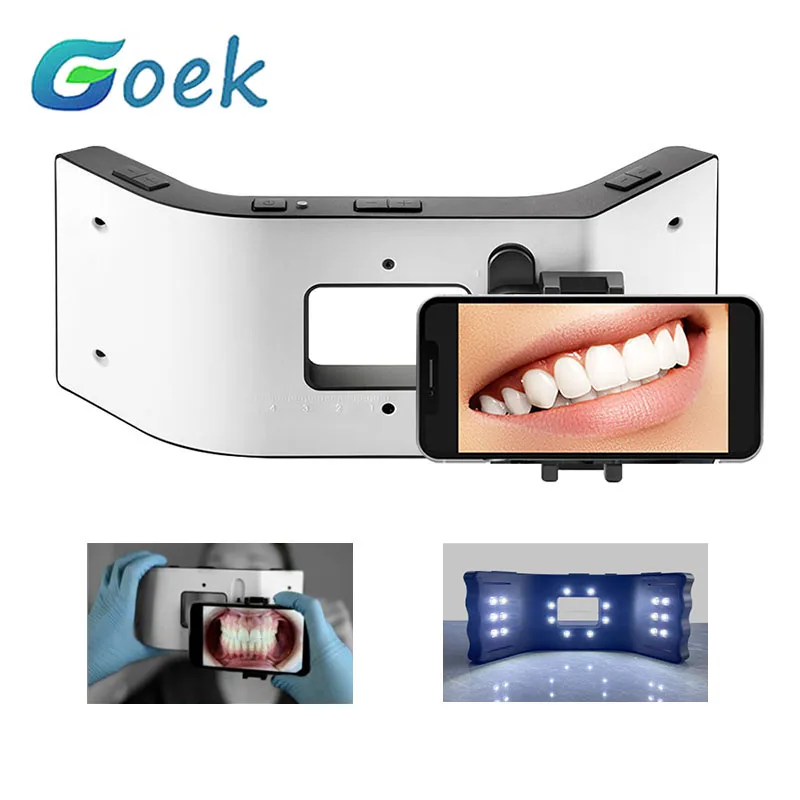 

Dental Oral Photography Fill Light 32000lx Five Gears With Handheld Bracket Dentistry Accessories Tools