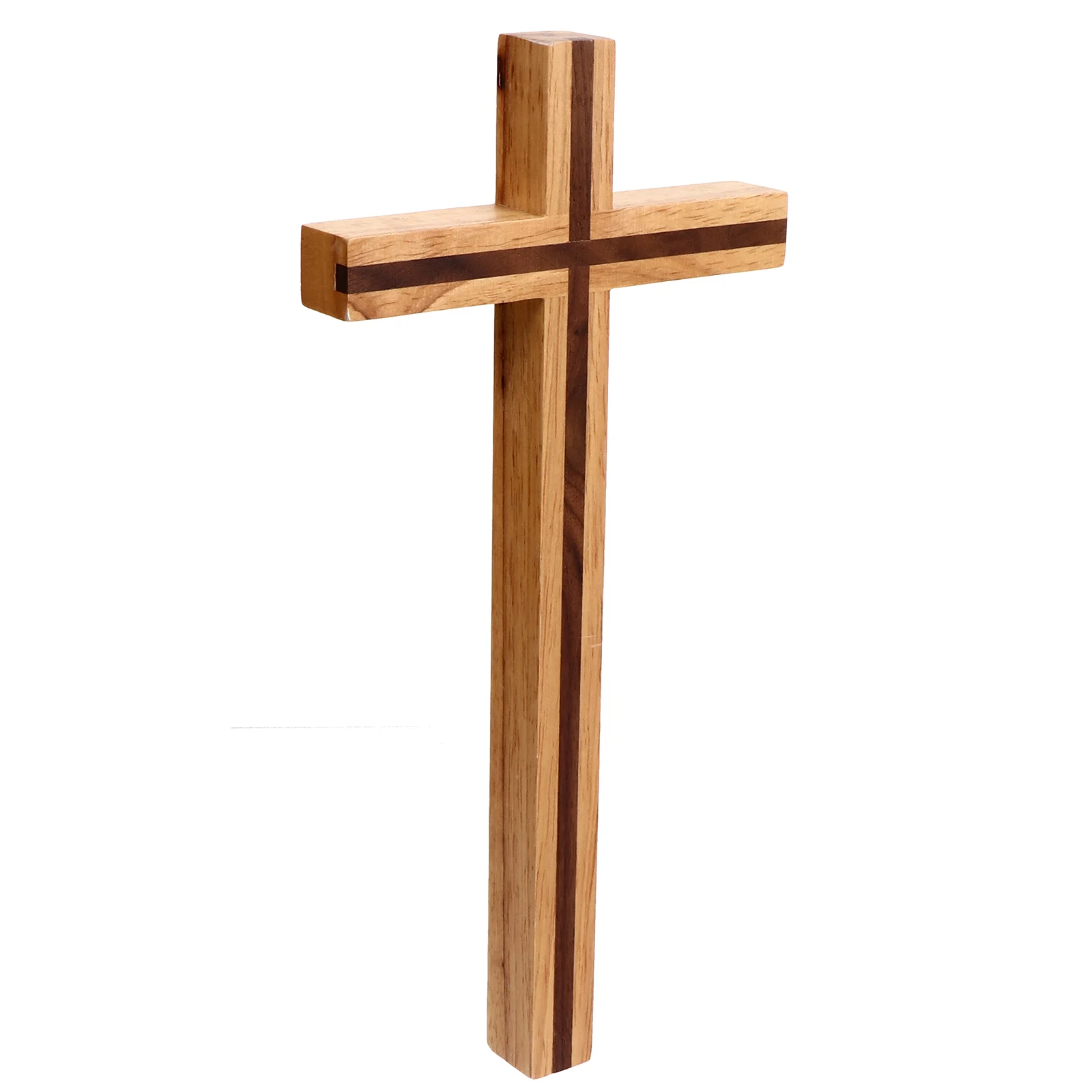

Cross Christian Pendant Ornament Desktop Decorative Wooden Solid Memorial Gifts