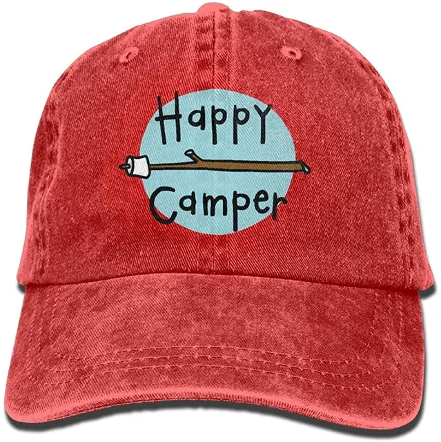 Baseball Cap Happy Camper 2 Men Women 