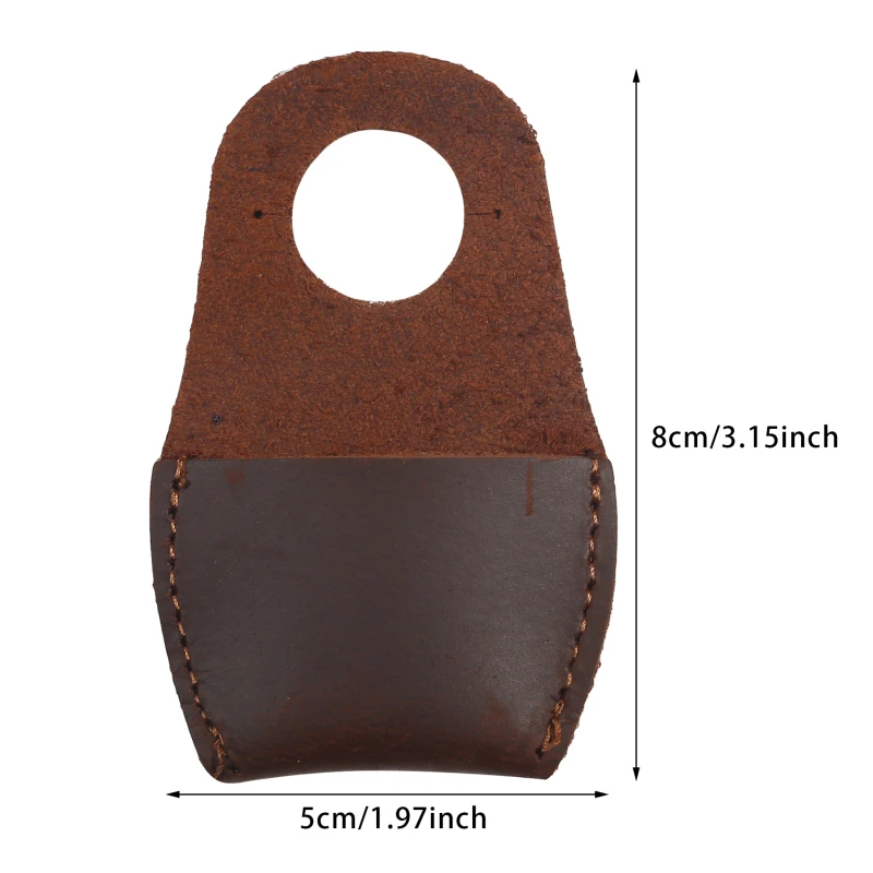 Leather Thumb Cover Wood Carving Leather Finger Protector Handmade Carving Accessories Tool Gloves For Wood Craft leather tool