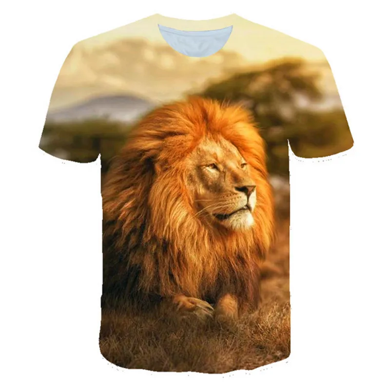 Tiger 3D T Shirt boys girls Children Summer Fashion Short Sleeve Printed Animal T-Shirt Cool Tops Tees Boy Girl Kids Clothing kid t shirt designs