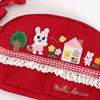 Children's Backpacks Japanese Cartoon Cute Bunny Bear Camera Bus Embroidery Crossbody Bag Canvas Bags Backpack for Kids Mochila 3