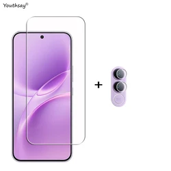 6 - in - 1 Full Glue Tempered Glass and Camera Lens Protector Set for Vivo V70 FE (1 Glass and 1 Lens)