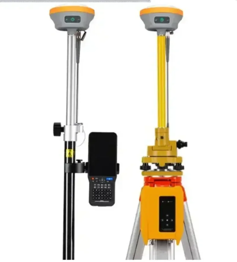 Upgraded D8Pro High Precision GNSS RTK GPS Base and Rover,More Portable, IMU Function, Built-in Radio