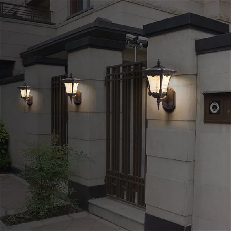 Solar Outdoor Wall LED Light