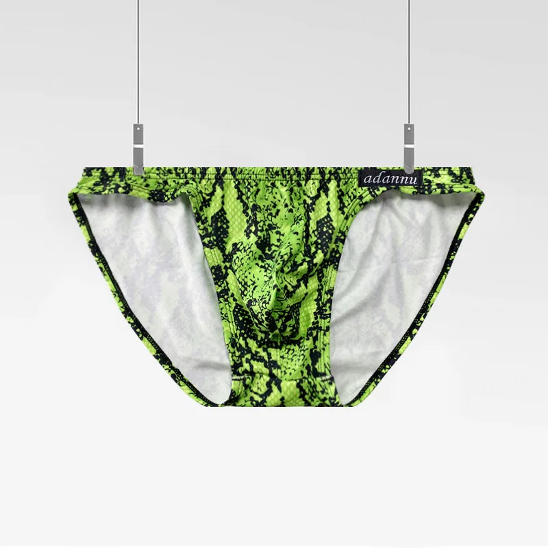 Fashion, Personality Trend Sexy U-convex Men, Panties Low Waist Nylon Crotch Breathable AD744 2