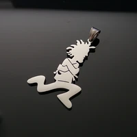 Lot 5pcs high polished Stainless Steel large StraightJacketMan Charm Hatchetman MenICP pendants Posse Twiztid Jewelry 1