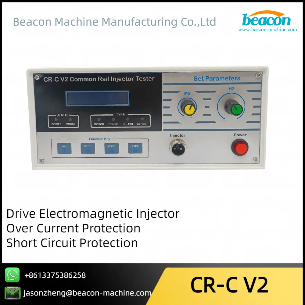 CR-C Diesel Common Rail Injector Tester + S60H Injector Nozzle Tester Tool fuel injection pressure tester