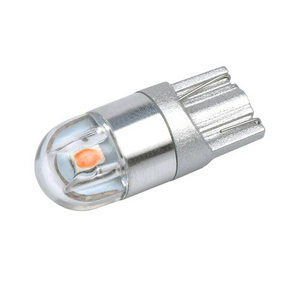 T10 2SMD 3030 W5W 194 168 LED Reading License Plate Light Side Lamp DRL Amber Universal Car Lighting Accessories 1x