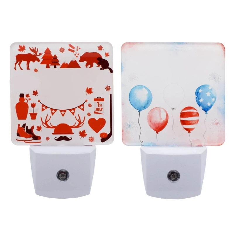 New Creative Christmas Decoration Acrylic LED Light Lamp Blank Sublimation Led Light Ornament DXAF