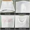 0XXA 50pcs Shoes Storage Bag Dustproof Drawstring Storage Bag Travel Shoe Bags 3
